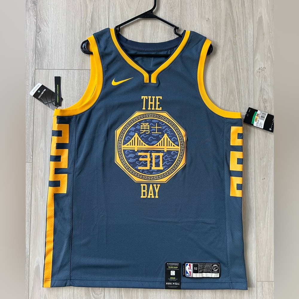 NBA Golden State Warriors Stephen Curry Swingman Jersey